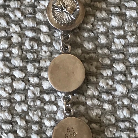 BARRY BRINKER- VERMEIL BUTTON EARRINGS